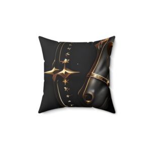 Gilded Unicorn — Throw Pillow