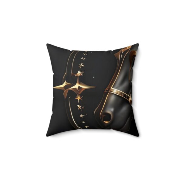 Gilded Unicorn — Throw Pillow