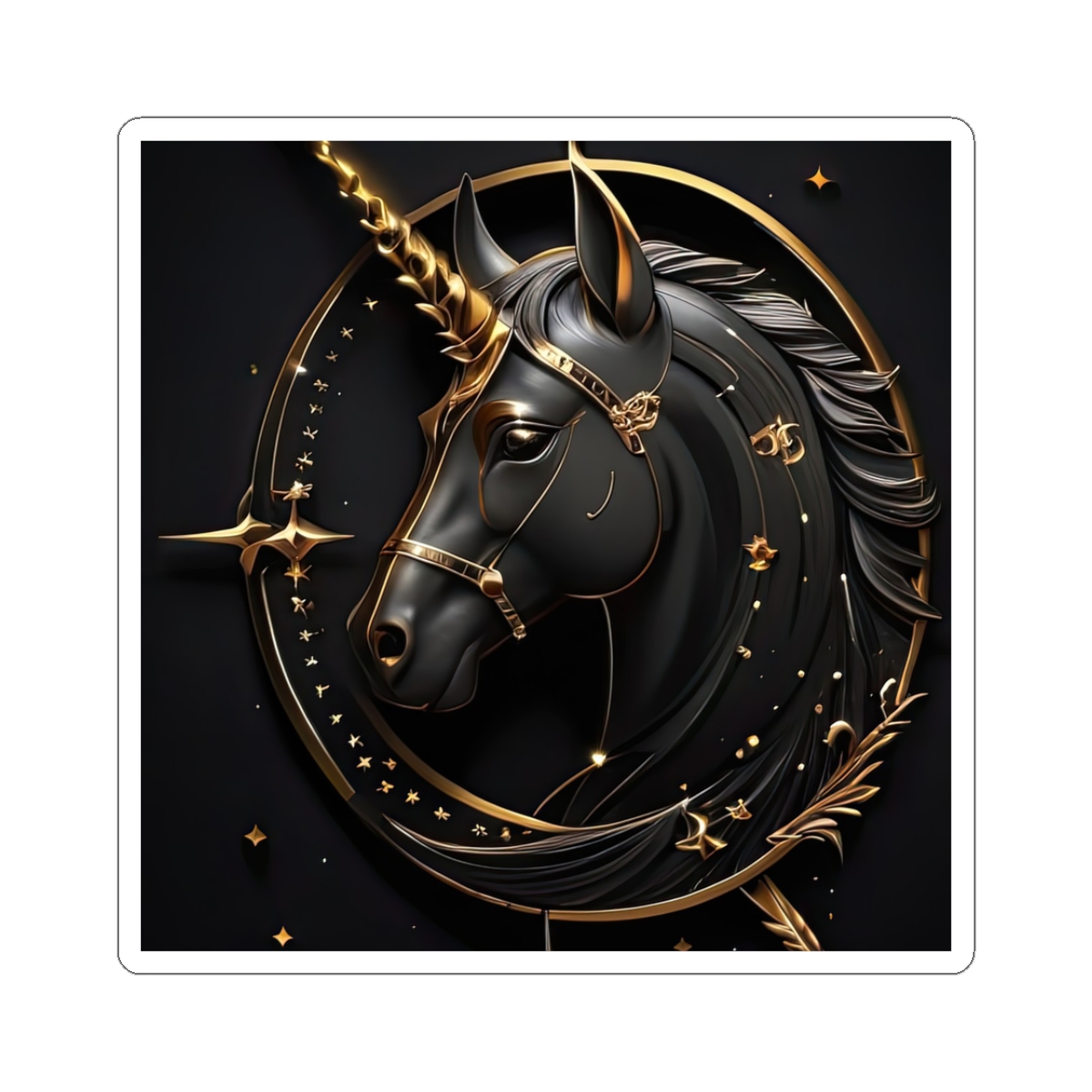Gilded Unicorn — Stickers