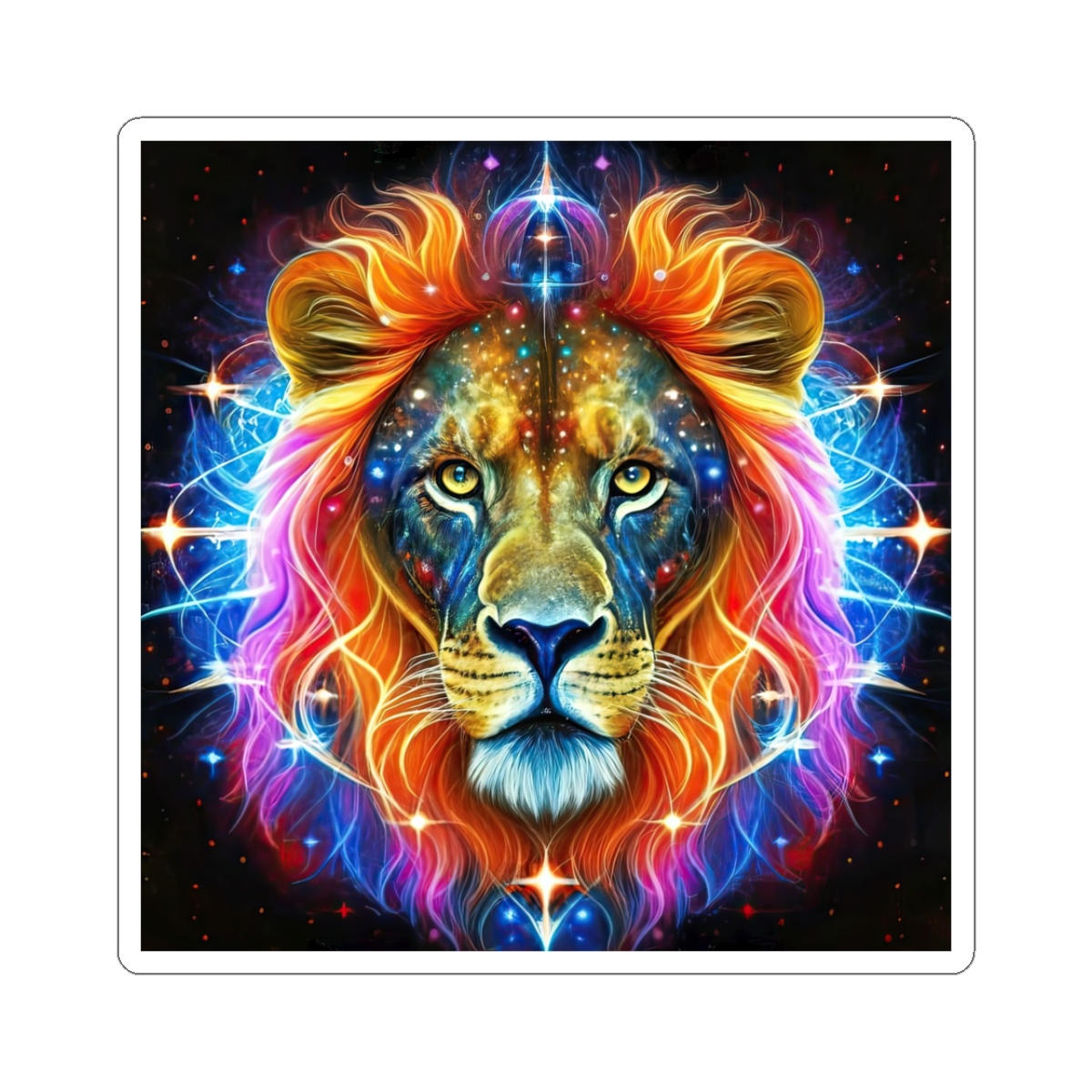 Prism Lion — Stickers