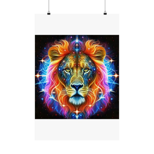 Prism Lion — Poster Square