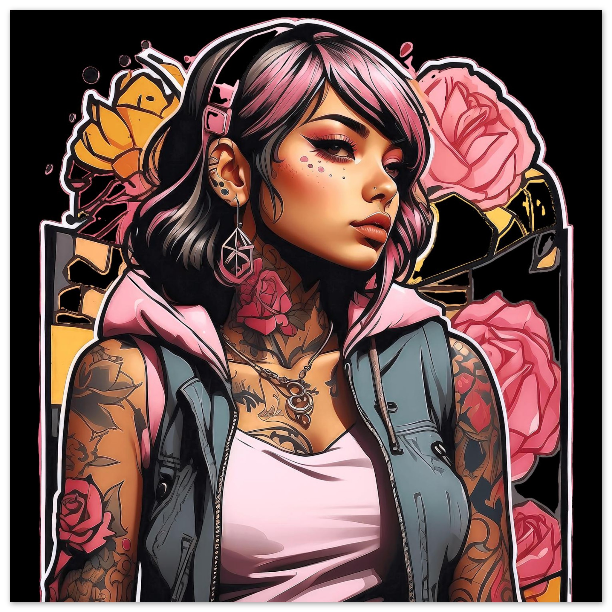 Alt Tina — Poster Square