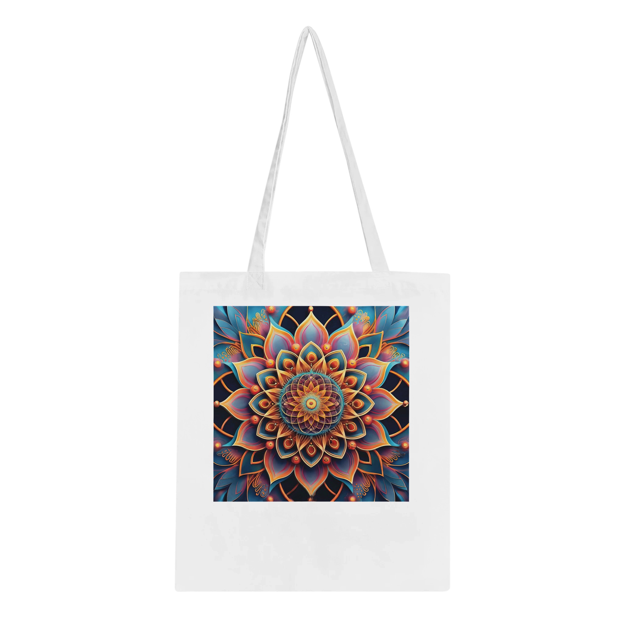 Rainbow Mandala — Tote Bag