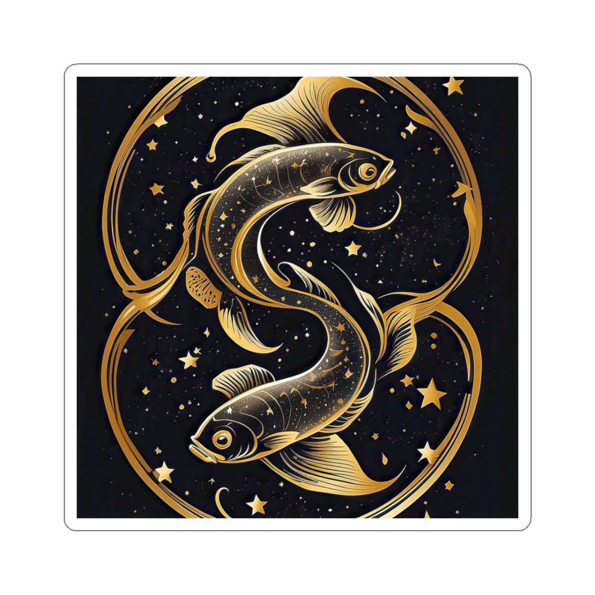 Pisces Wheel — Stickers