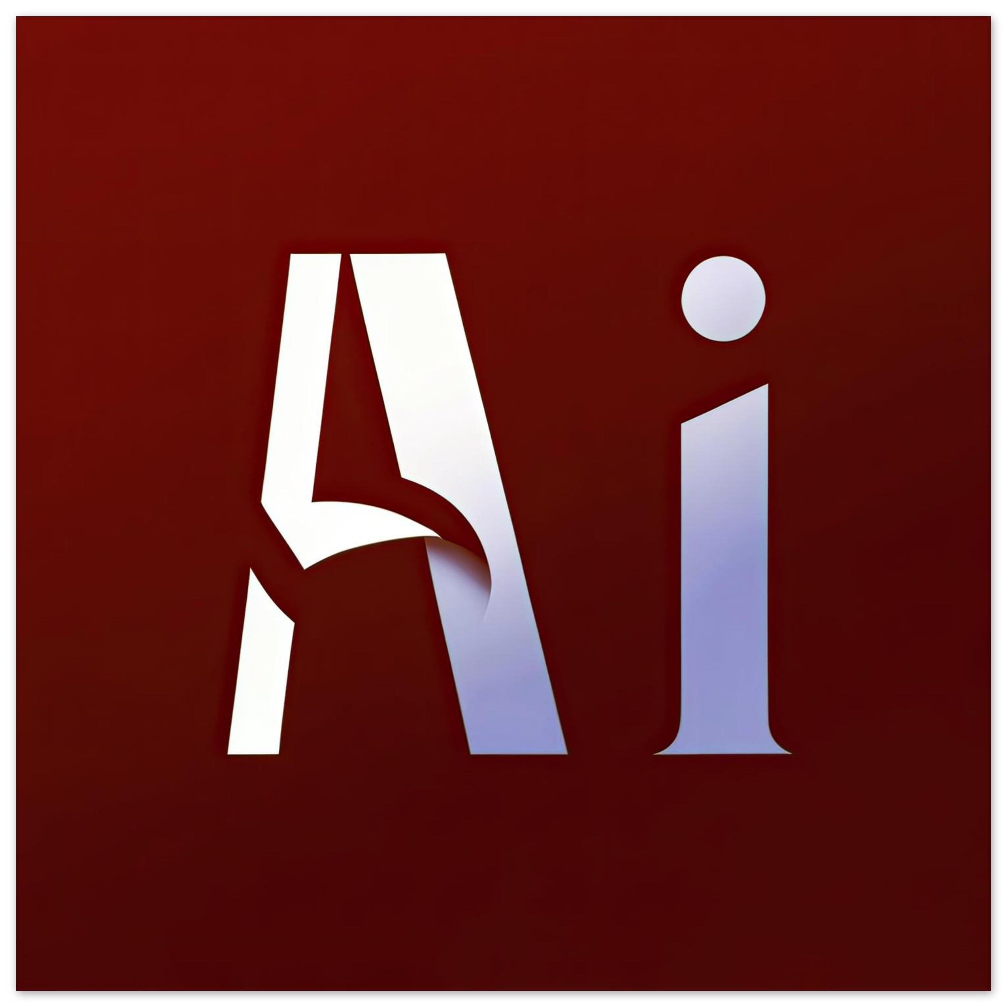 Ai Monogram — Poster Square