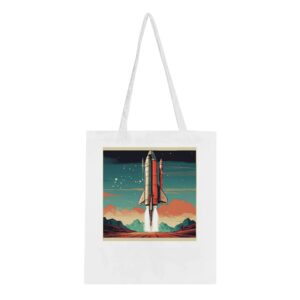 Red Rocket Rising — Tote Bag