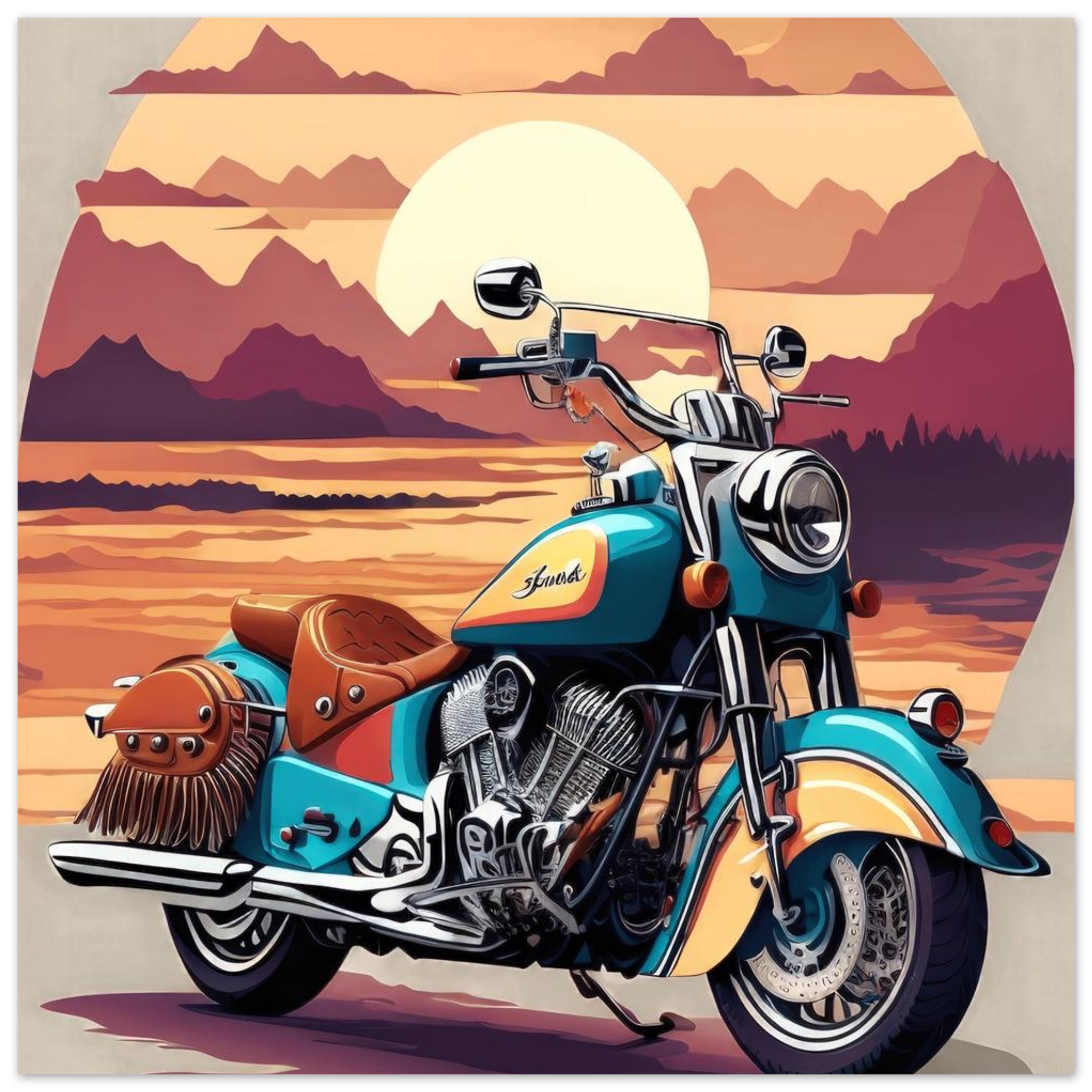 Heritage Cruiser — Poster Square