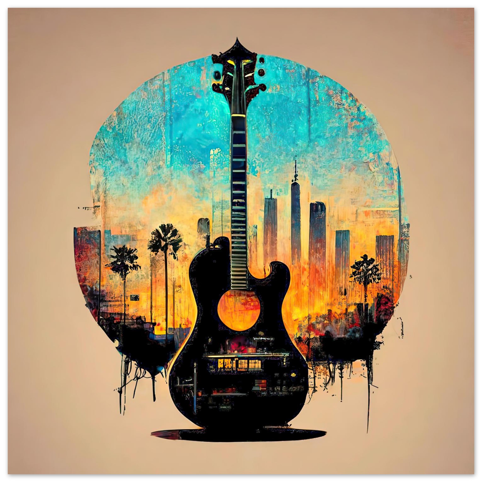 City Strings — Poster Square