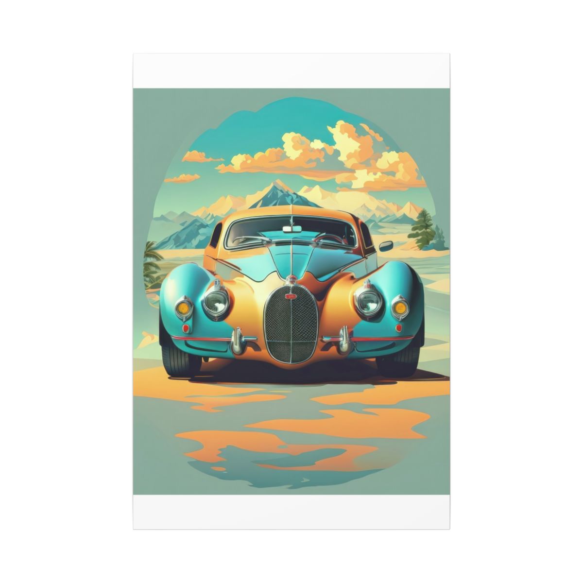 Atlantic Streamline — Canvas