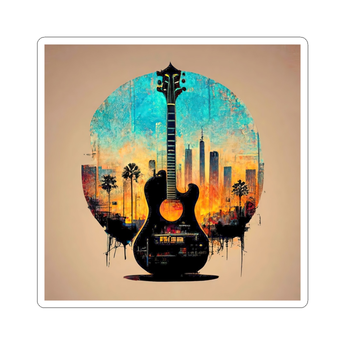 City Strings — Stickers