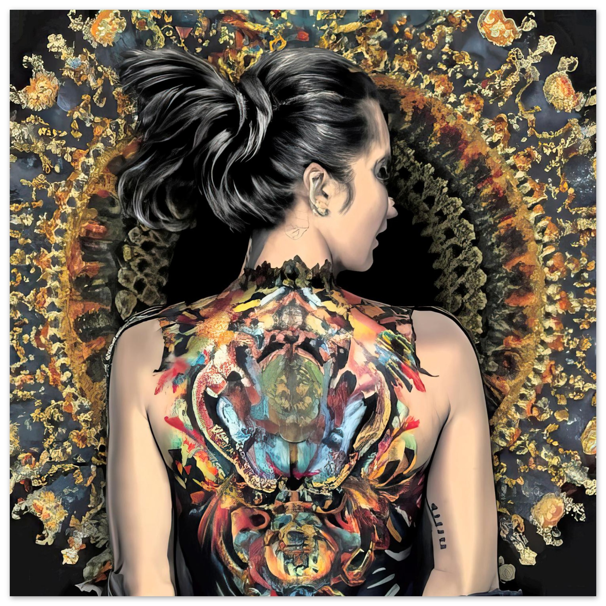 Ink Goddess — Poster Square