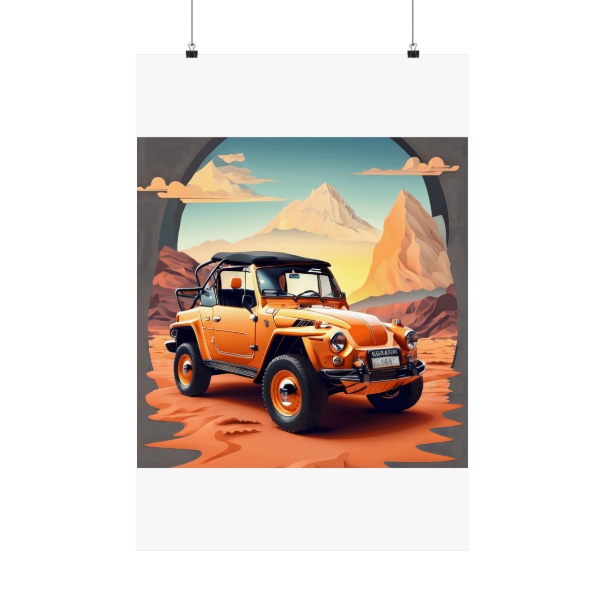 Desert Runabout — Poster Square