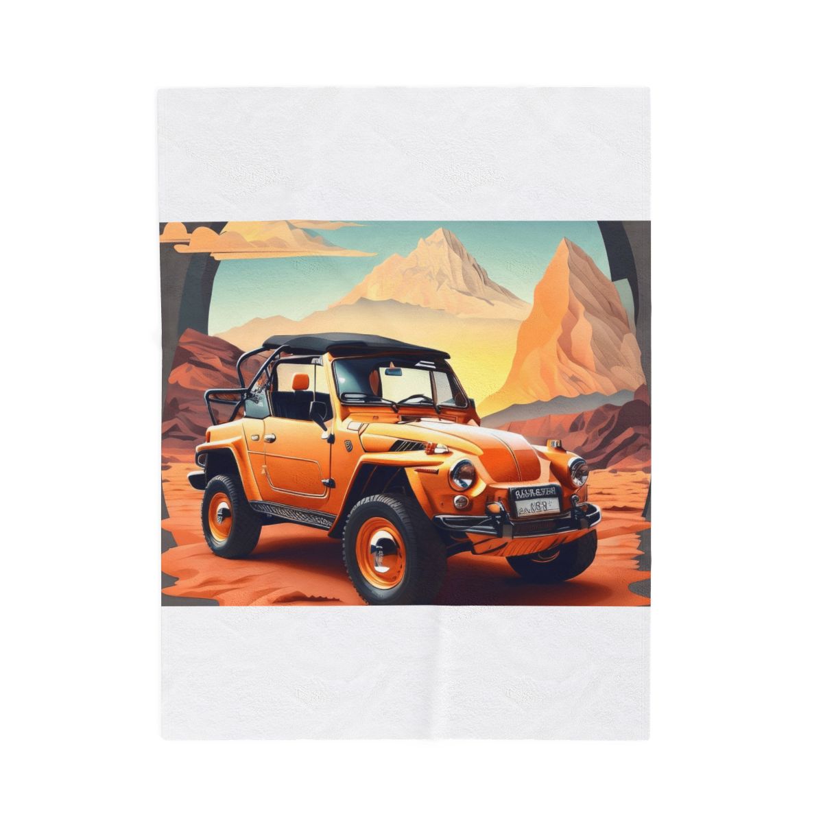 Desert Runabout — Throw Blanket