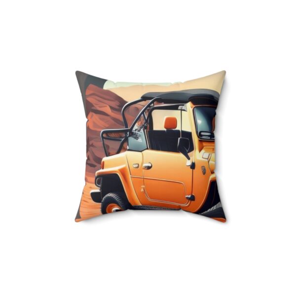Desert Runabout — Throw Pillow