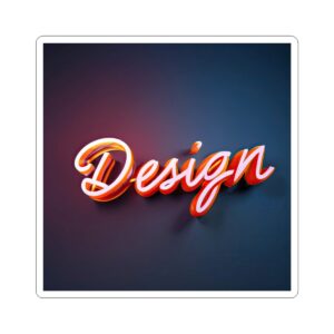 Design in Neon — Stickers