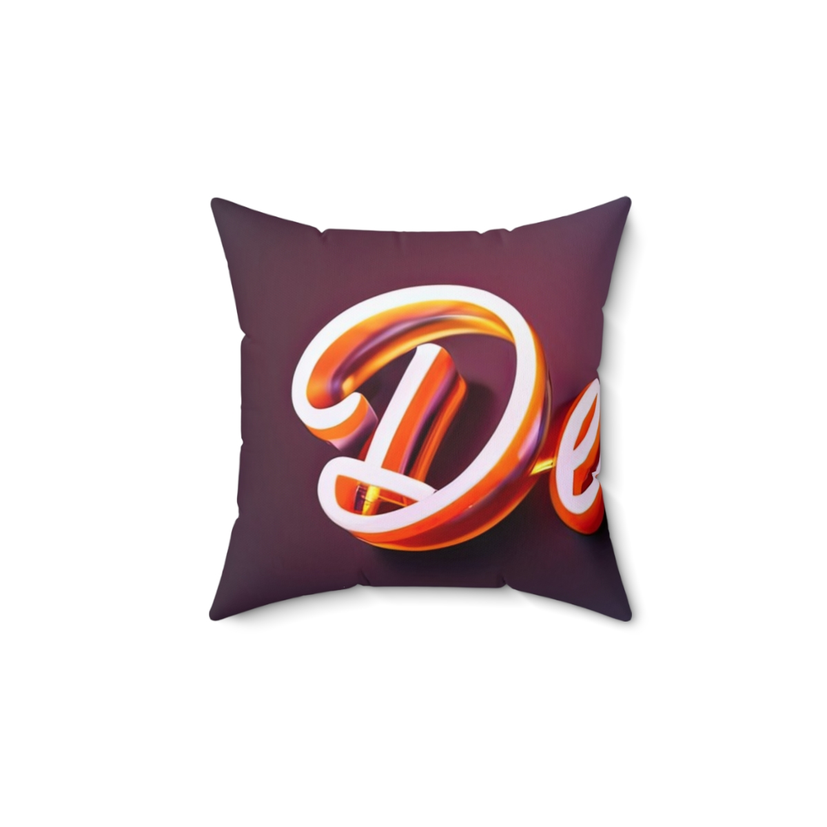 Design in Neon — Throw Pillow