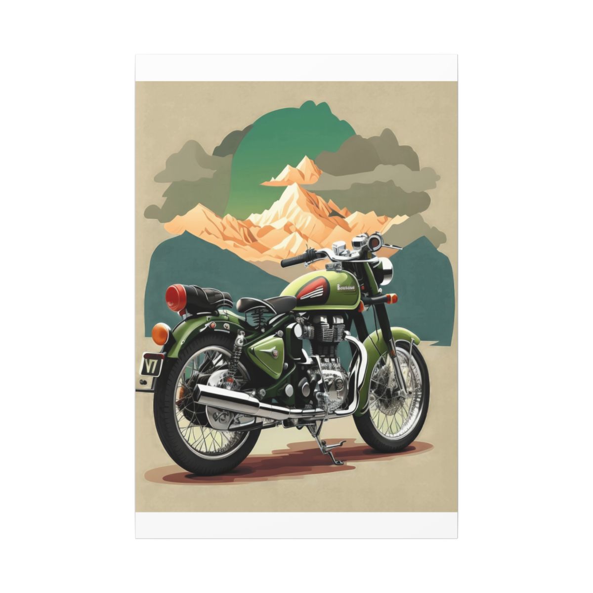 Emerald Classic — Canvas