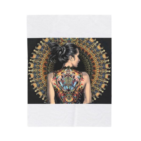 Ink Goddess — Throw Blanket