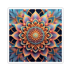 Rainbow Mandala — Stickers