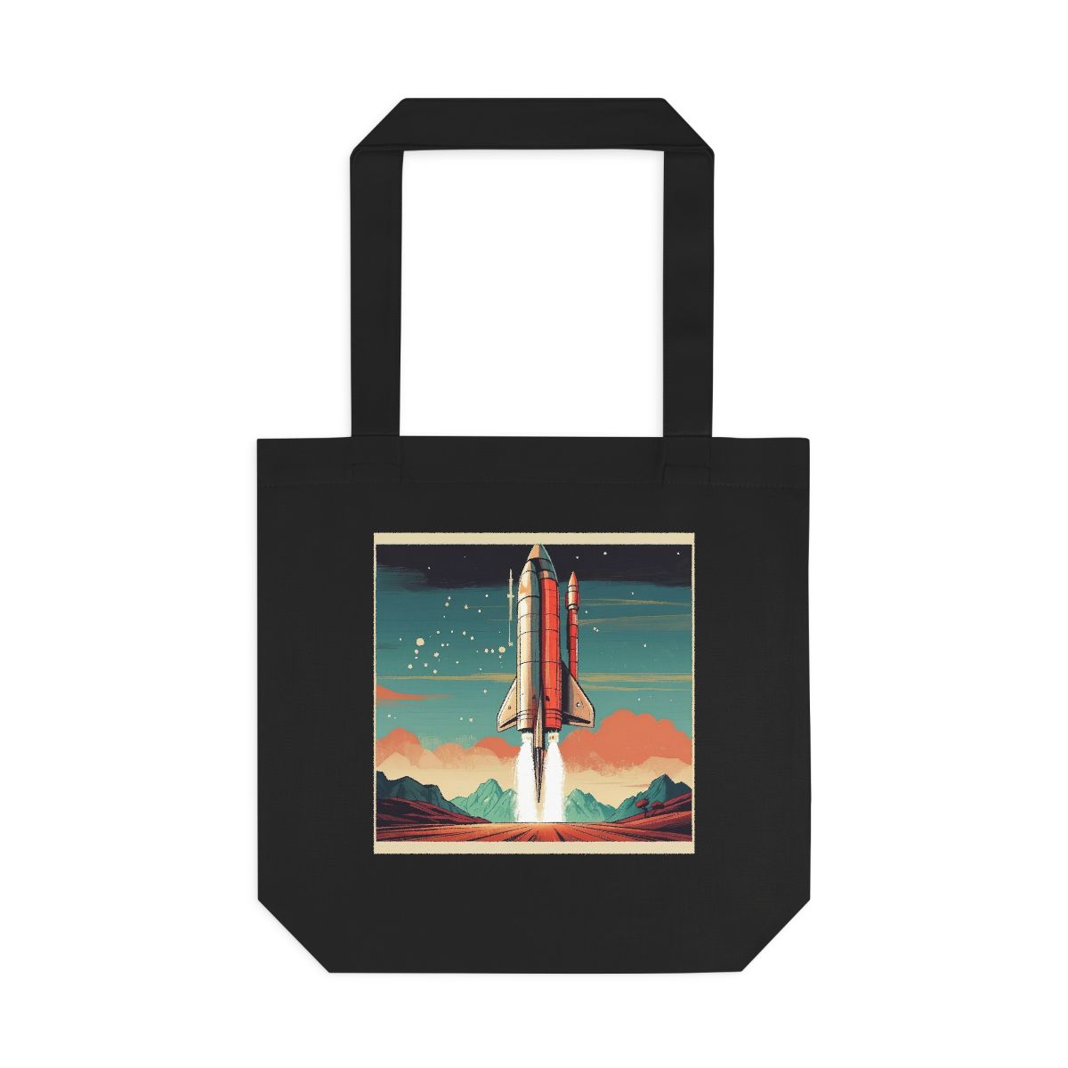 Red Rocket Rising — Tote Bag