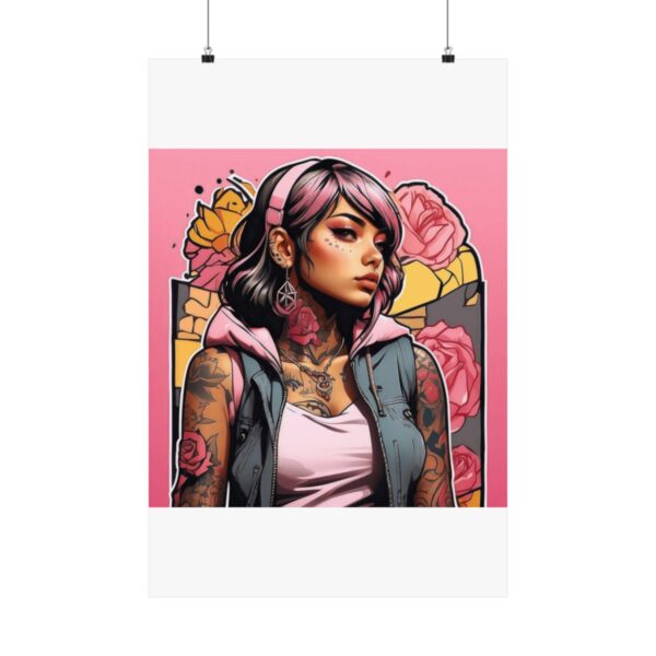 Rose Rebel — Poster Square