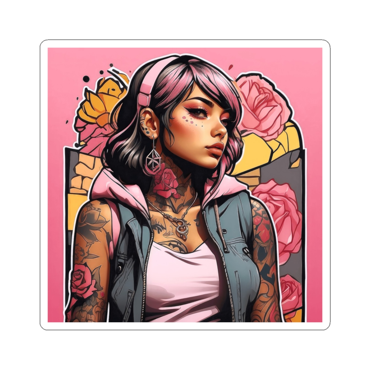 Rose Rebel — Stickers