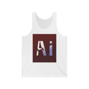 Ai Monogram — Tank Top - L, White